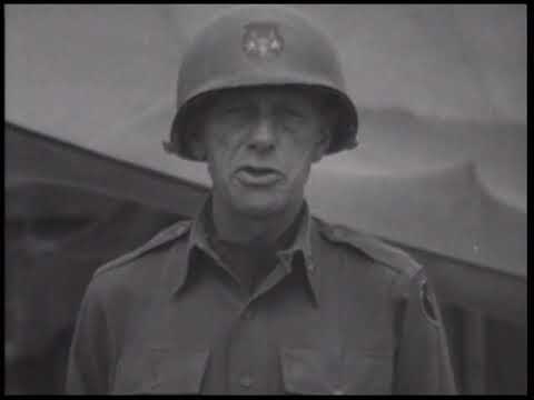 Japanese-American Troops in Vado, Italy. Santa Luce Orciana. 34th Div. General Ryder. 111-ADC-2028