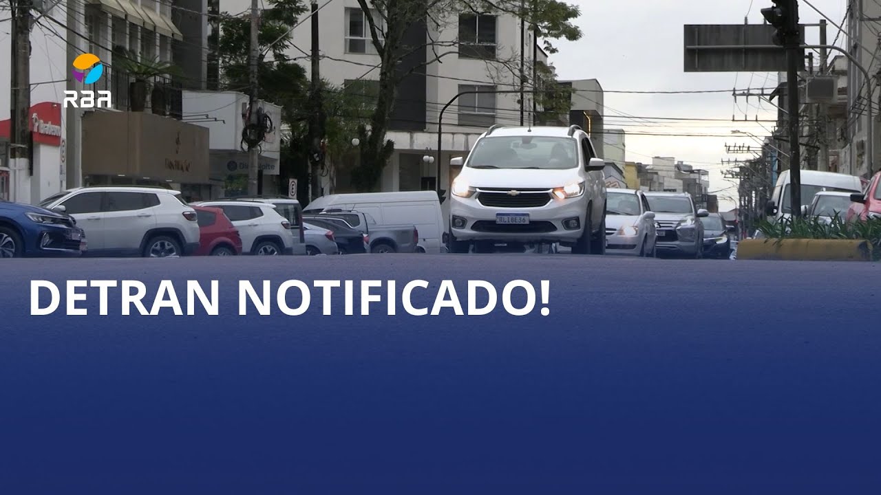 DETRAN notificado!