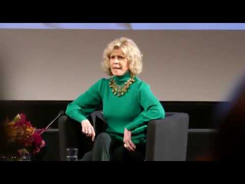 Jane Fonda's impression of Katharine Hepburn about their Oscar wins