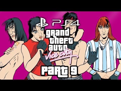 Grand Theft Auto Vice City PS4 Gameplay Walkthrough Part 9 - LOVE FIST & BIKER GANG
