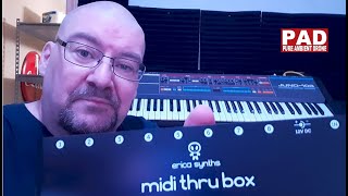 Video thumbnail for Erica Synths Midi Thru Box by Pure Ambient Drone