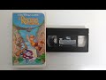 Opening And Closing To The Rescuers Down Under 1992 Reprint VHS 60fps