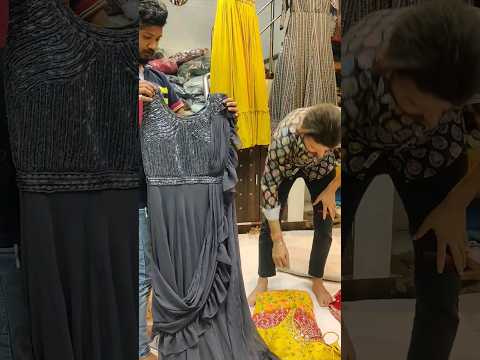 👌New Party Wear Gown👗 Designer Collection online shopping Sowcarpet dress shop roop rani fashion🥰