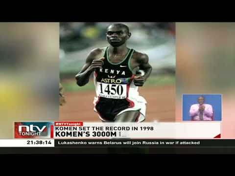Komen’s 3000M indoor record broken