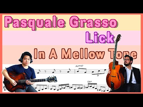 The Lick#15 | Pasquale Grasso | In A Mellow Tone