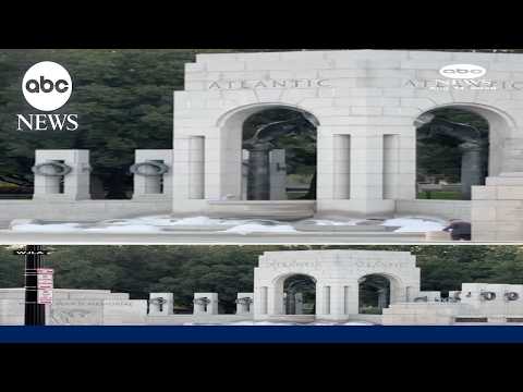 Pirro announces arrest in WWII Memorial vandalism