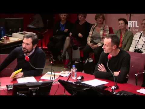 Stéphane Bern welcomes journalist Nelson Monfort in A LA BONNE HEURE, APRIL 7, 2015, PART 2