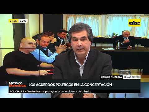 Los acuerdos políticos en la concertación