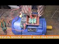 How To Test 3 Phase Motor With Multimeter