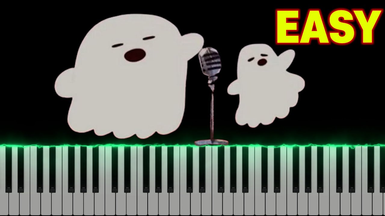 Ghost Duet - Louie Zong | EASY Piano Tutorial + Sheet Link 🎵