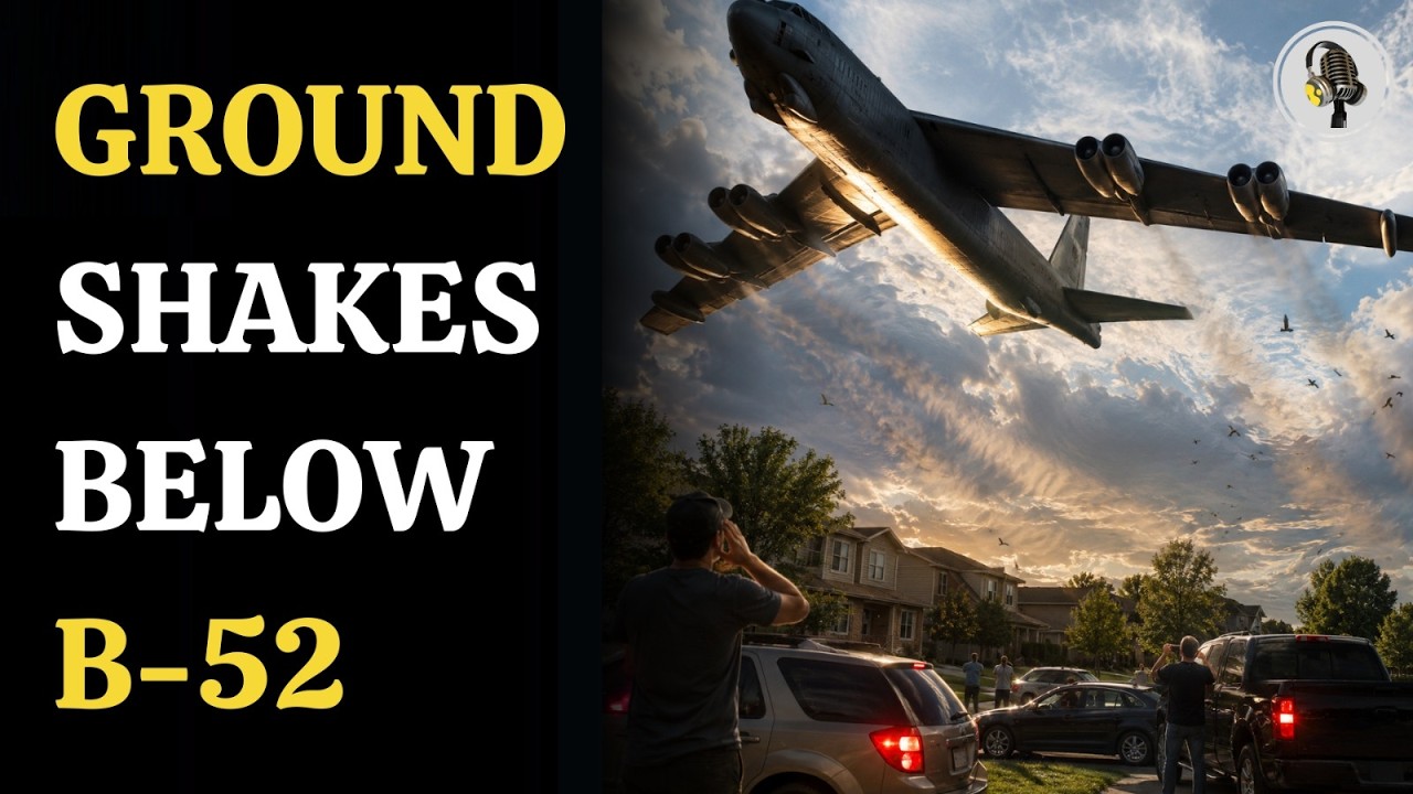 What Happens When A B-52 Flies Low Overhead? | WION Podcast