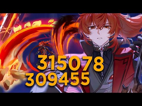 Pyro King Diluc Melt Dragonstrike