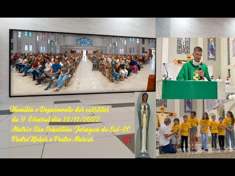 9º Girassol Missa encerramento dia 13-11-2022 Pe. Kleber e Pe. Marcos Fotos e Filmagens Pascom, Solange e Hilario Editado por Hilario Pauli