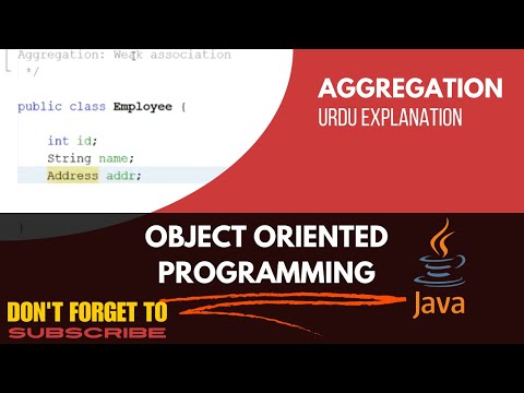 Aggregation In Java Urdu