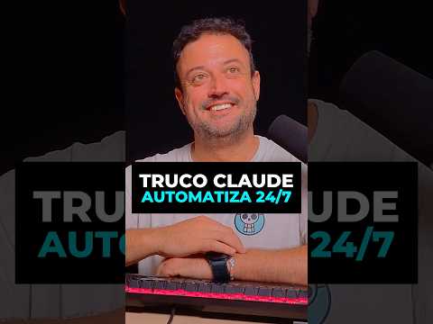 TRUCO CLAUDE - AUTOMATIZA TU TRABAJO 24/7 #ia #ai #inteligenciaartificial #bigdata #ClaudeAI