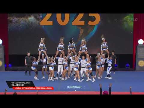 The California All Stars Cali Coed 2025 L6 Int Open Small Coed FINALS 2025 The Cheerleading Worlds