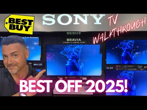 Bestbuy TV Walkthrough! The Best Of 2025 Sony, LG, Samsung, Hisense, TCL