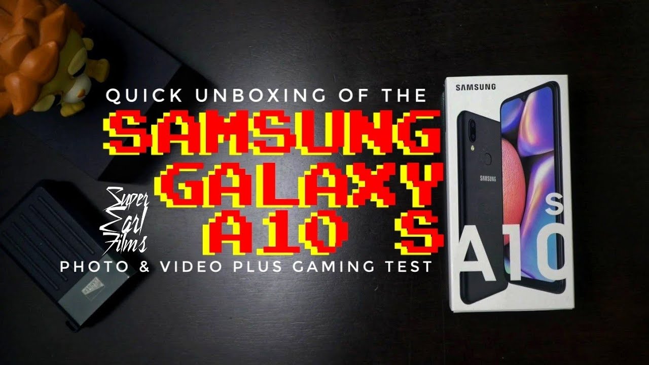 Budget friendly SMART PHONE for gaming? Samsung Galaxy A10 S unboxing plus mini review