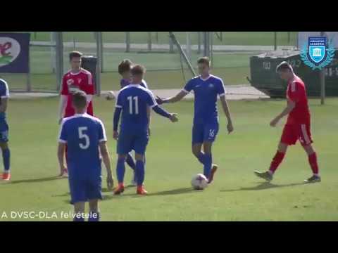 Törőcsik Péter harmadik találata a DVSC-DLA ellen