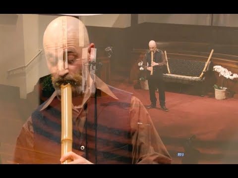 "Beautiful Demon" Solo Shakuhachi 尺八- Cornelius Boots (composer/performer) virtuoso bamboo flute