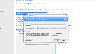 BricsCAD Network License Setup