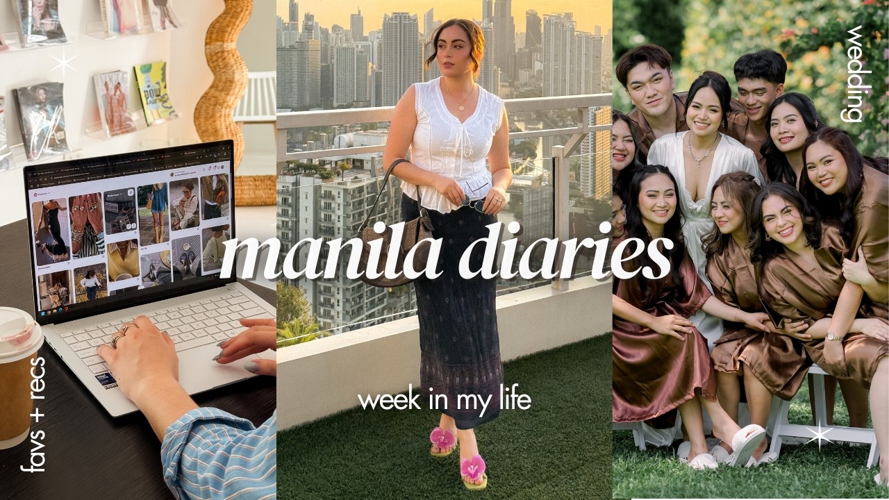JAM PACKED Week in My Life 🤠 | happy, hectic week in the Philippines ✨