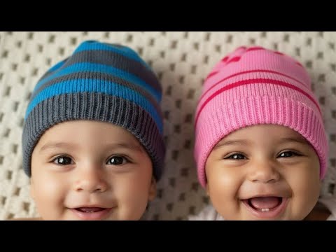 Beginner tutorial for knitting baby beanie || Machine Knitting