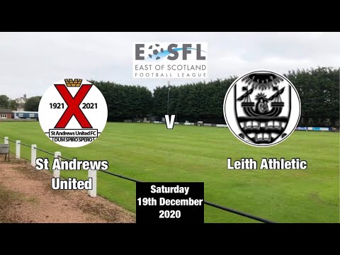 19-12-20 St Andrews United v Leith Athletic