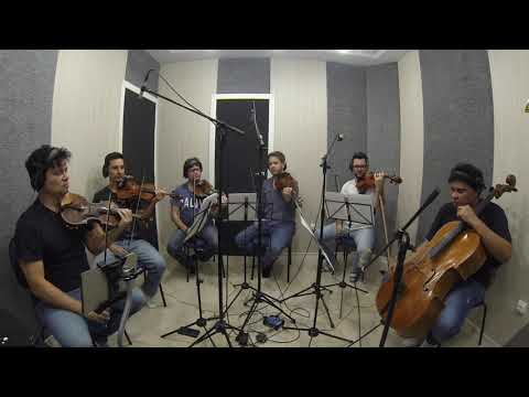 Gravação de Cordas - Marvvila (Cant), Rafael Castilhol (Prod) e Jota Moraes (Arr)