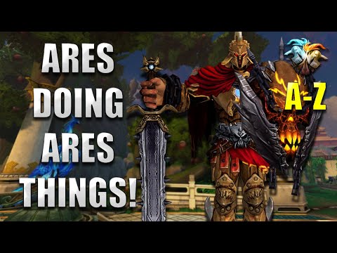 Burning Stuff With Ares! - A-Z Series - Grandmasters Ranked Duel - SMITE