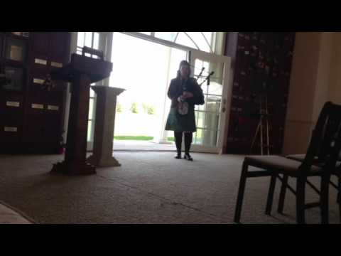 Michigan Bagpiper Irish music "When Irish Eyes Are Smiling"