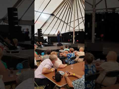 Hier een sfeerbeeldje van mijn vake Gery Thielens op de Delicia feesten in Riemst 2019