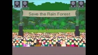 Rainforrest sucks ass (from south park)