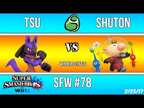SFW #78 WF: Tsu (Lucario) vs Shuton (Olimar)