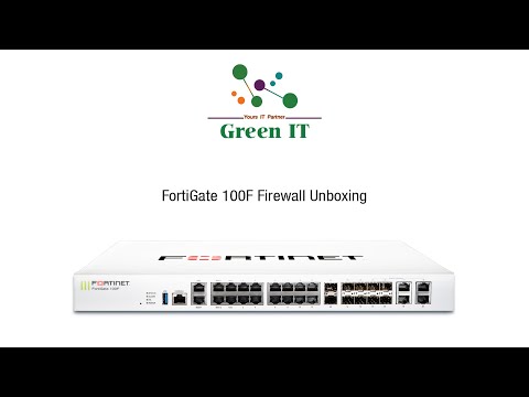 Fortinet FG-100F Firewall, SMB