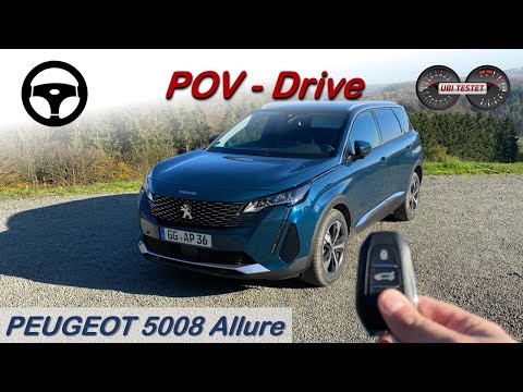 Peugeot 5008 Allure BlueHDi 130 EAT8 - 2021 Peugeot 5008 | 1st Drive - Review - Test - POV Drive