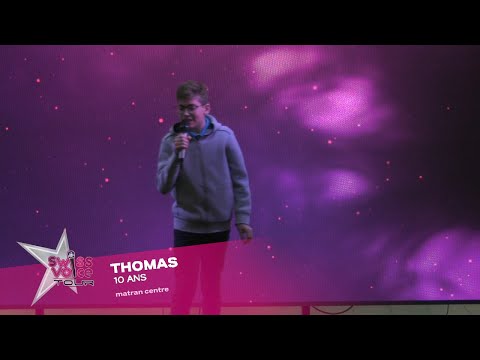 Thomas 12 ans - Swiss Voice Tour 2022, Matran Centre