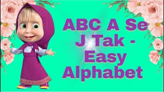 ABC A Se J Tak - Easy Alphabet Learning with Meanings for Kids | @BackToSchool-Official
