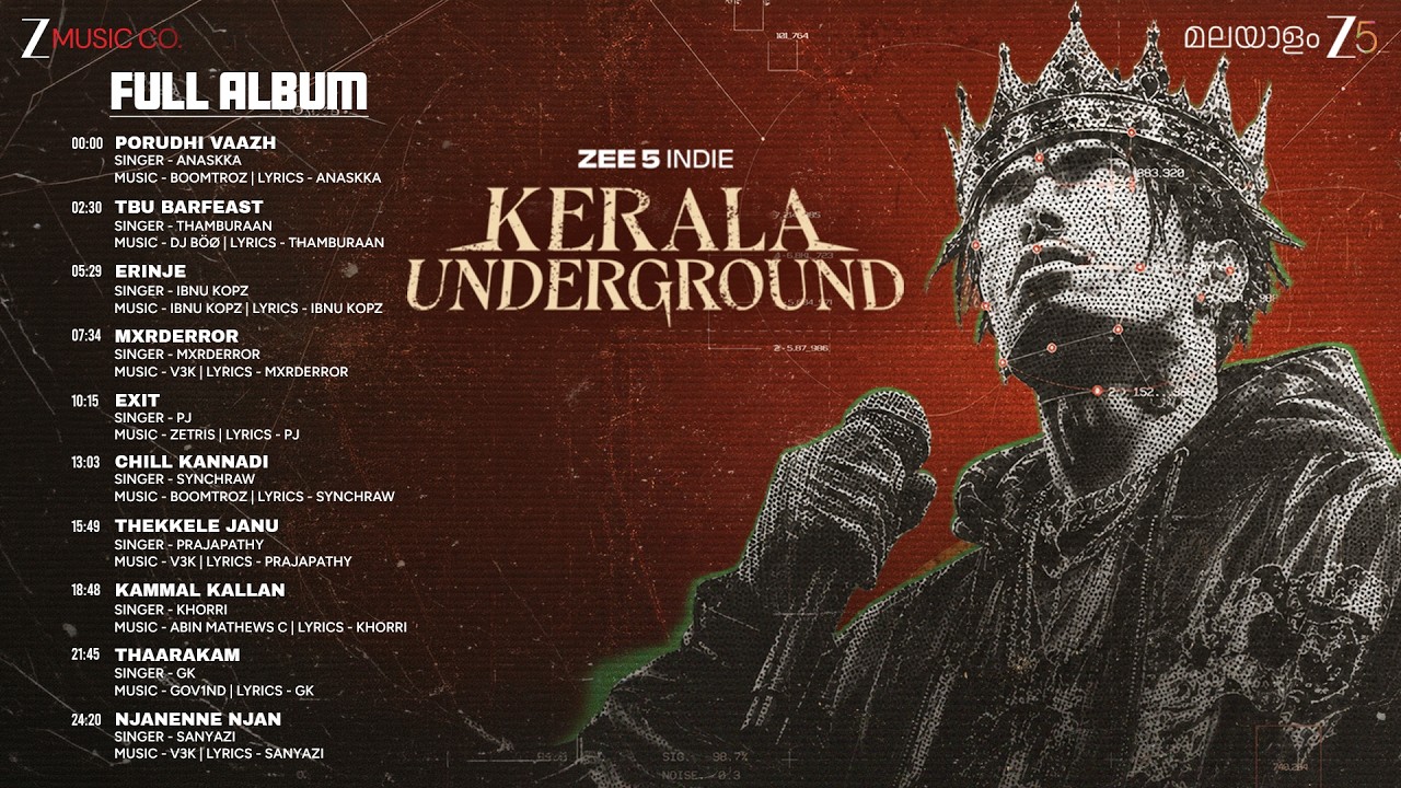 Kerala Undergroud | Full Album | Dabzee, The Imbachi, Parimal Shais, MC Couper