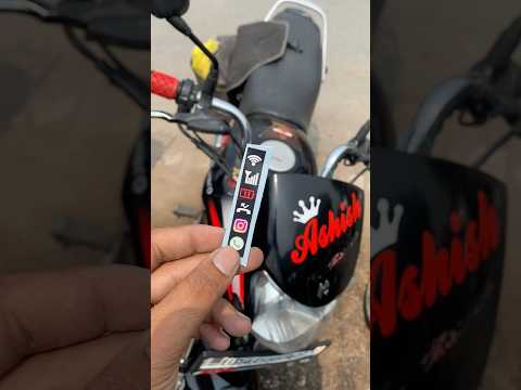 Hero Hf Deluxe Bike New Trending Sticker #shorts #shortsfeed #modificition