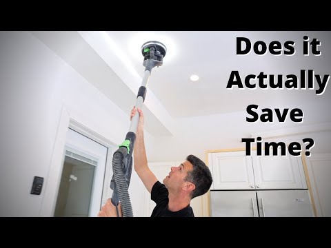 First time Finish Sanding with Festool Planex 2