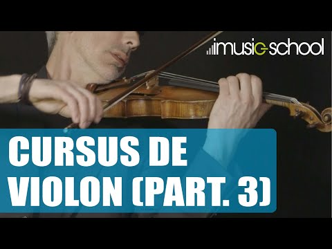 🎻 CURSUS DE VIOLON (PARTIE 3) Cours de violon avec SÉBASTIEN SUREL sur imusic-school