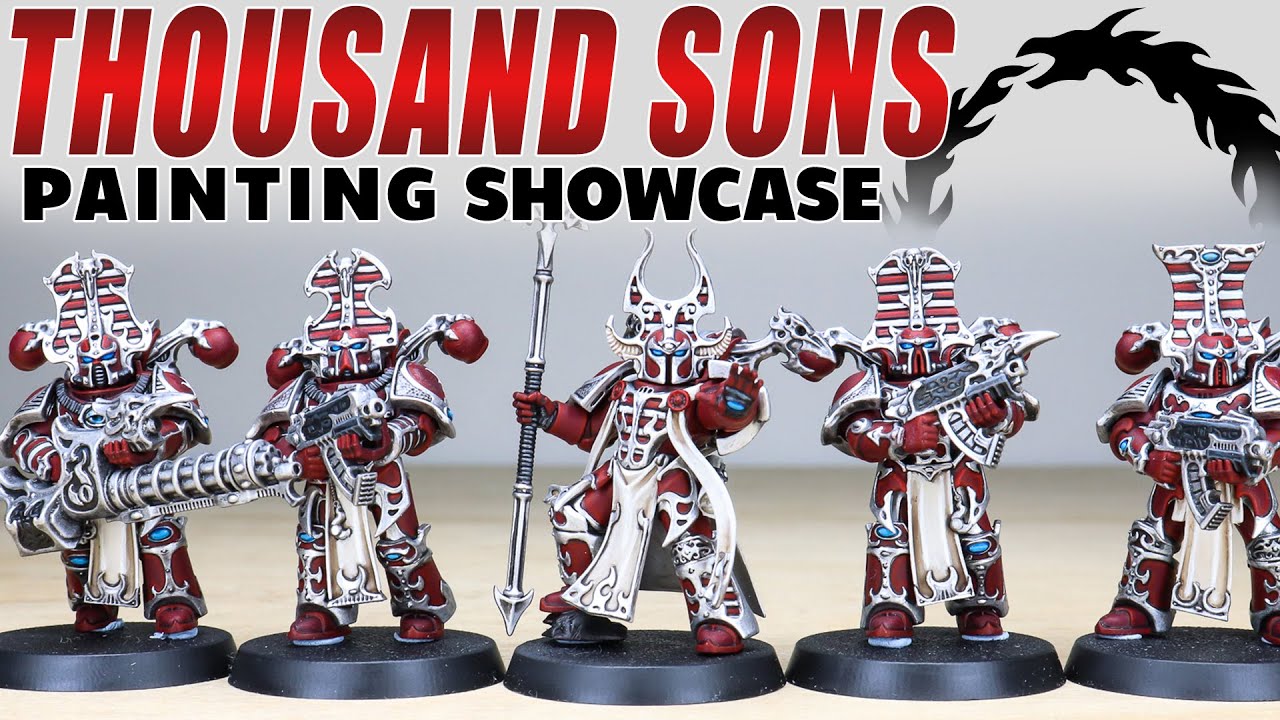 PAINTING SHOWCASE Thousand Sons Brotherhood of Dust Warhammer 40k