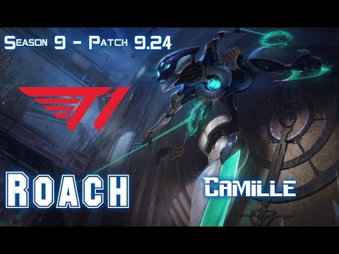 T1 Roach CAMILLE vs RYZE Top - Patch 9.24 KR Ranked