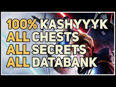 Kashyyyk 100% Explored  (All Chests Secrets and Databank Echo) Star Wars