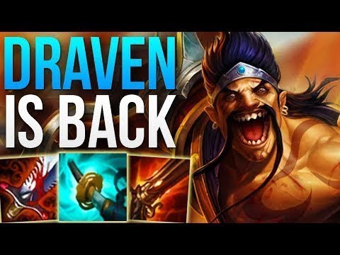 DRAVEN AH 1 | Rank Gameplay Ft. Rank 2 Thresh | 2019 League of Draven
