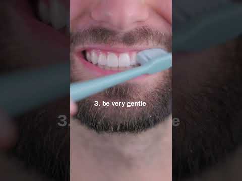 How to brush your teeth #shorts