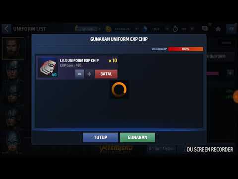 Upgrade Captain America Uniform Heroic To Legendary and Mythic