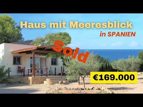 Haus mit Meeresblick in Gehweite zum Meer in Spanien in El Perelló