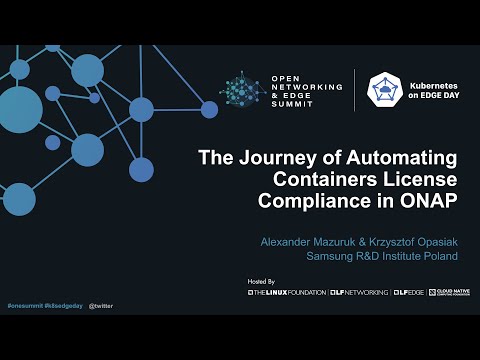 The Journey of Automating Containers License Compliance in ONAP